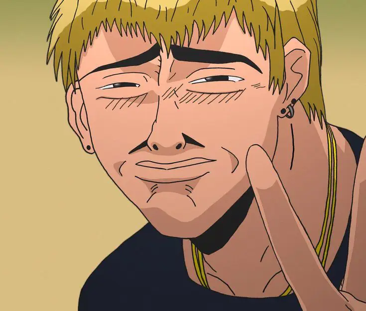 Gambar Onizuka Eikichi, tokoh utama Great Teacher Onizuka