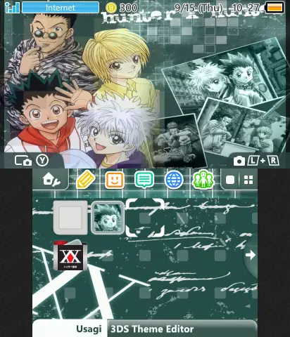 Gambar cuplikan opening anime Hunter x Hunter 1999.