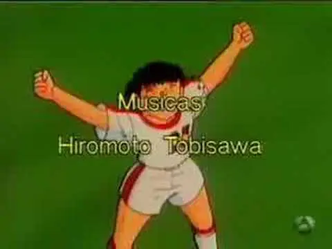 Adegan pembuka anime Captain Tsubasa 1983