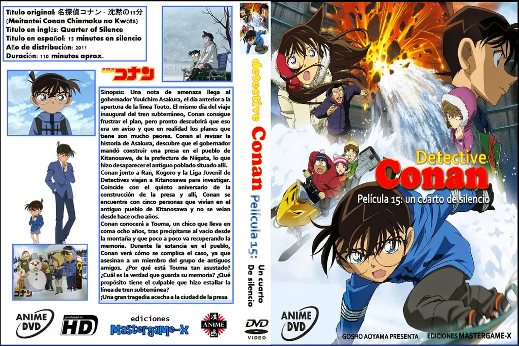 Gambar DVD atau Blu-ray Detective Conan