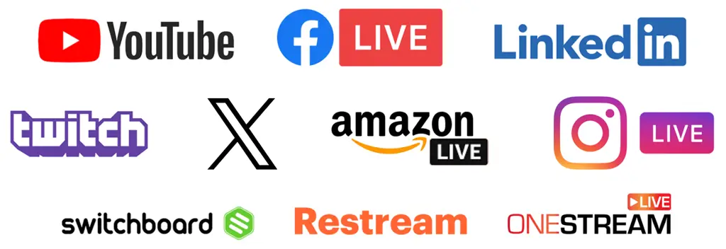 Logo beberapa platform streaming legal