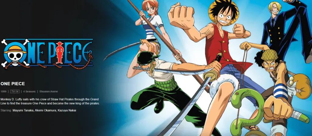 Berbagai platform streaming One Piece