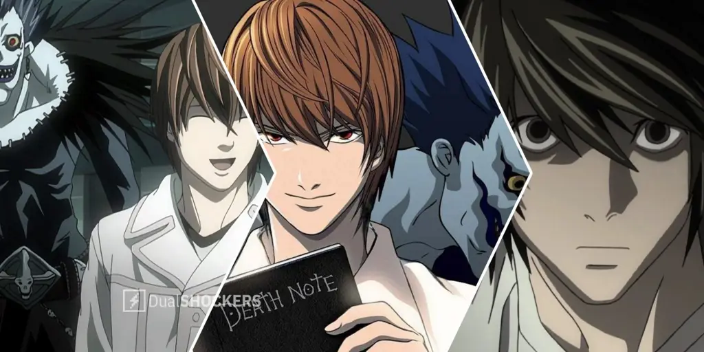 Gambar berbagai platform streaming yang menyediakan anime Death Note