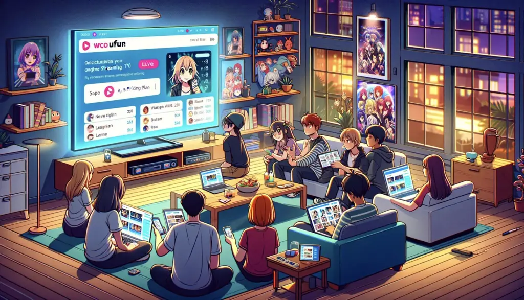 Gambar berbagai pilihan platform streaming anime legal