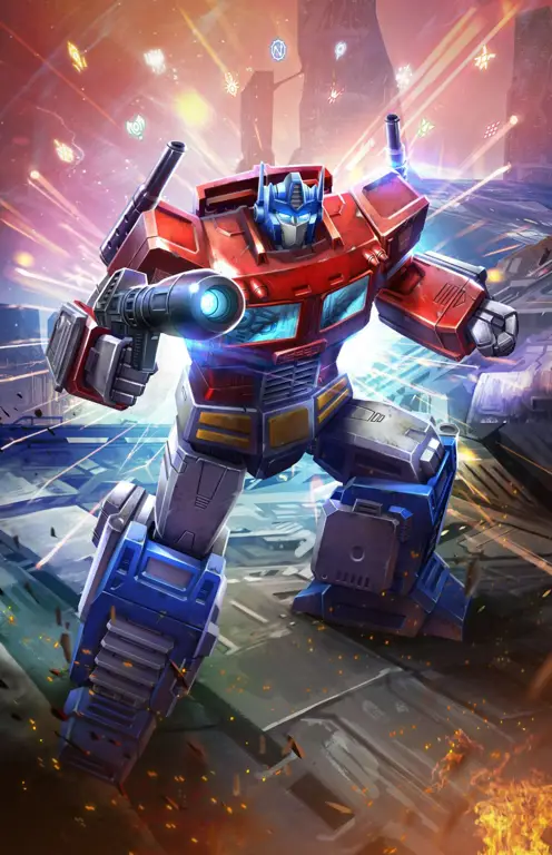 Optimus Prime, tokoh utama dalam film Transformers