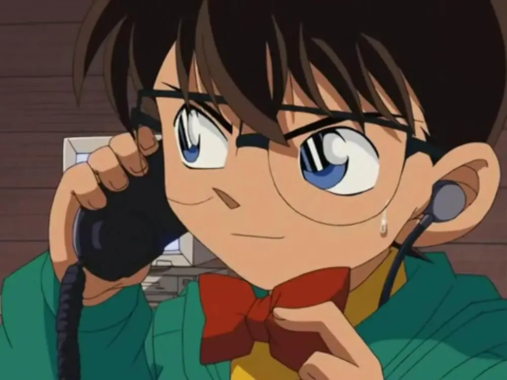 Gambar organisasi hitam di Detective Conan