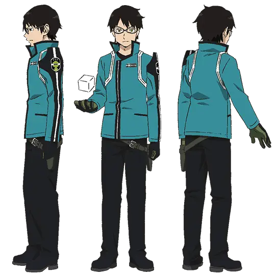 Gambar Osamu Mikumo, karakter utama dalam World Trigger