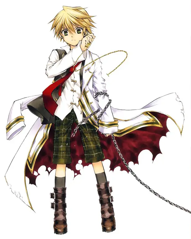 Gambar Oz Vessalius dari anime Pandora Hearts