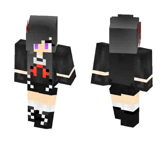 Paket skin Minecraft cewek anime