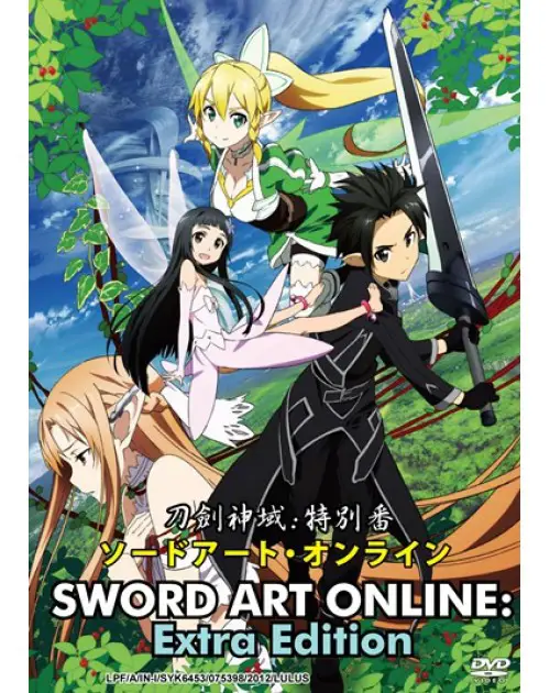 Gambar yang menunjukkan proses mengunduh subtitle Sword Art Online Extra Edition