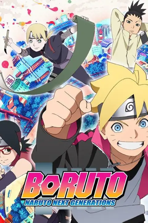 Infografis yang menunjukkan daftar episode filler Boruto dan episode kanon