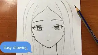 Tutorial menggambar doodle anime sederhana