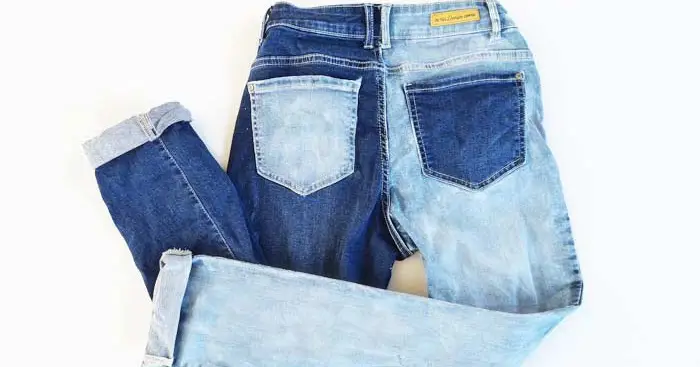 Tips dan trik untuk menata jeans setengah pemutih