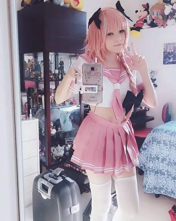 Tutorial makeup cosplay anime trap