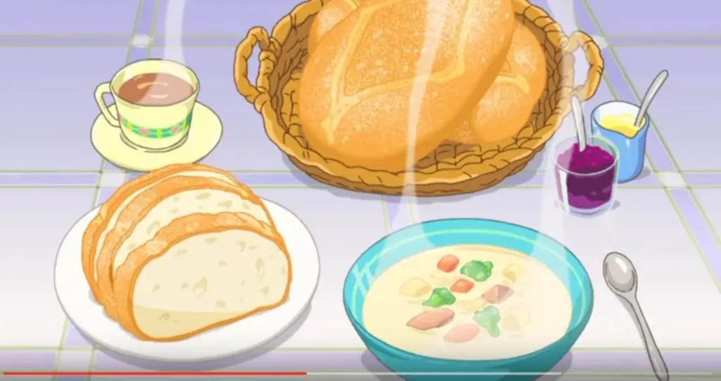 Langkah-langkah membuat roti sobek dengan desain anime