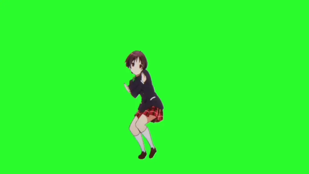 Tutorial mengedit video dengan green screen anime