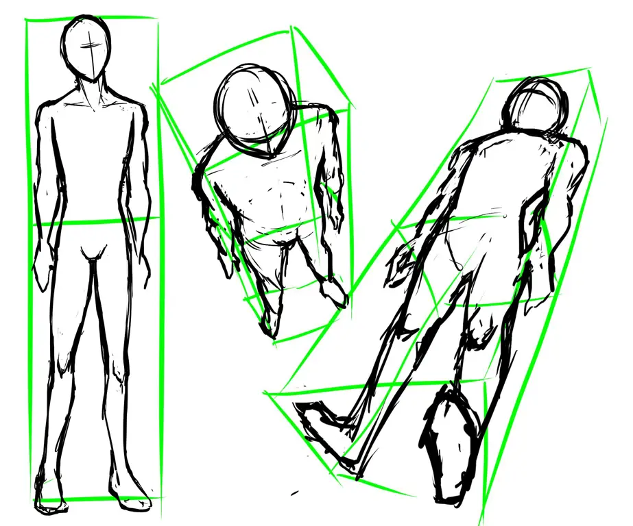 Tutorial menggambar perspektif anime