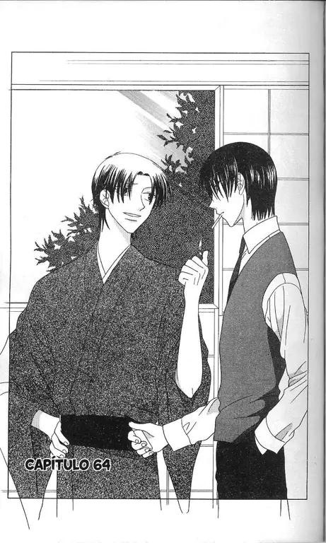 Panel manga Fruits Basket