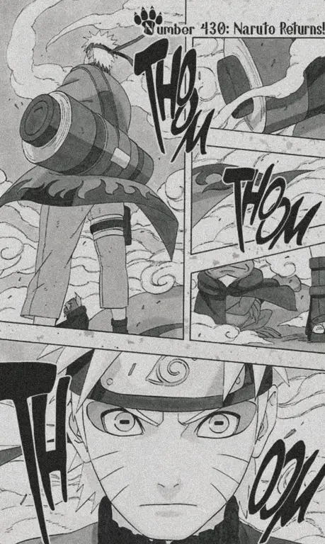 Panel Manga Naruto Chapter 1