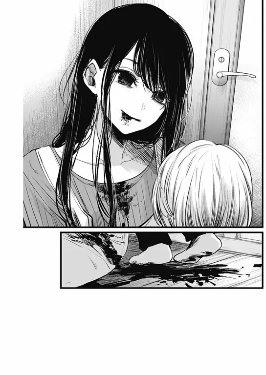 Panel manga dari Oshi no Ko chapter 143