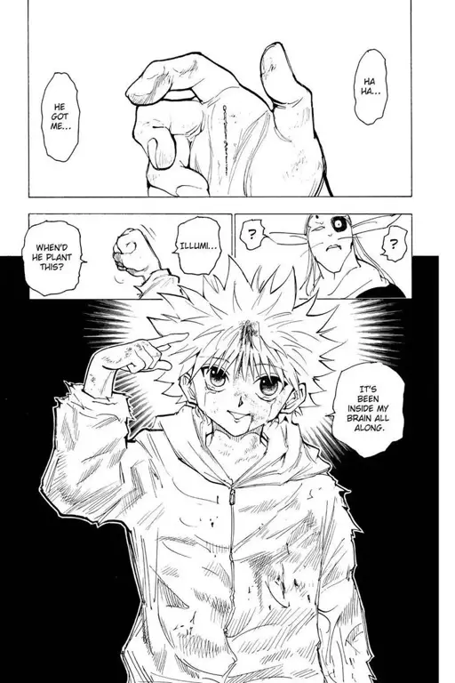 Gambar panel manga Hunter x Hunter