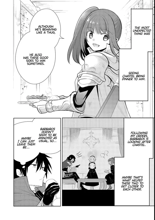 Panel manga Maou no Ore ga Dorei yang ikonik