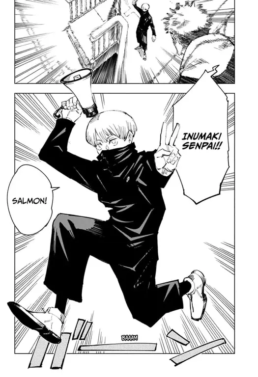 Gambar panel manga Jujutsu Kaisen