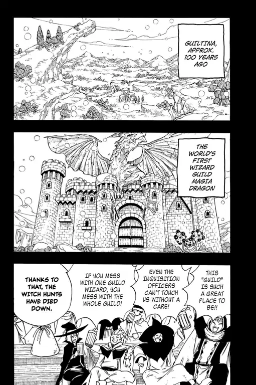 Gambar panel manga Fairy Tail 100 Year Quest chapter 144