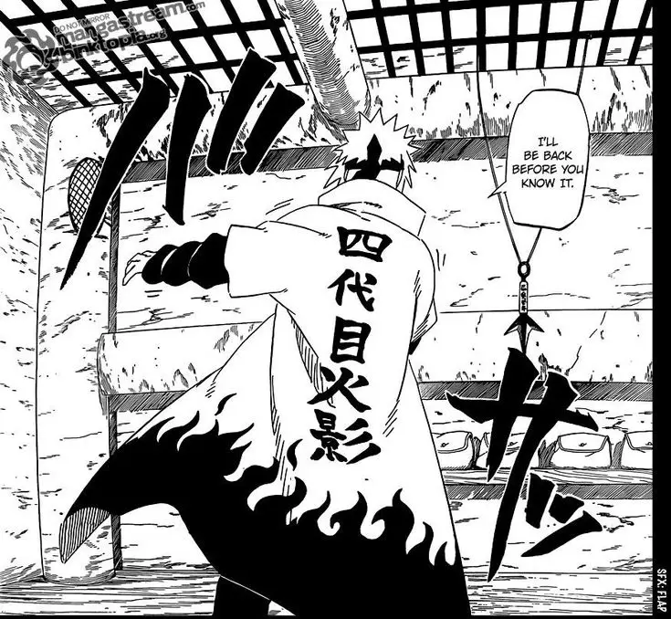 Gambar panel manga Naruto 372