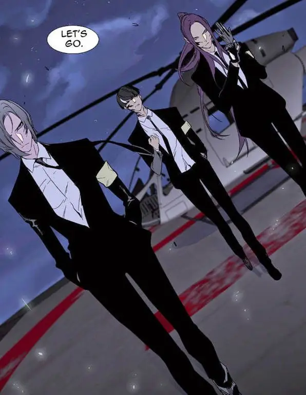 Gambar panel manga Noblesse