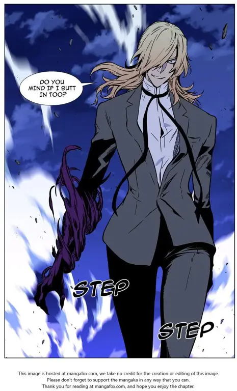 Gambar panel manga Noblesse yang detail