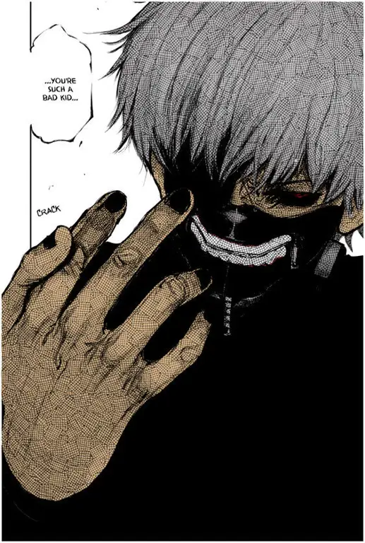 Panel Manga Tokyo Ghoul