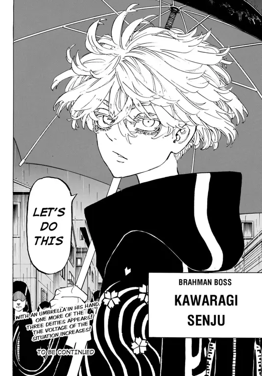 Panel manga yang diadaptasi menjadi anime Gambar panel manga Tokyo Revengers