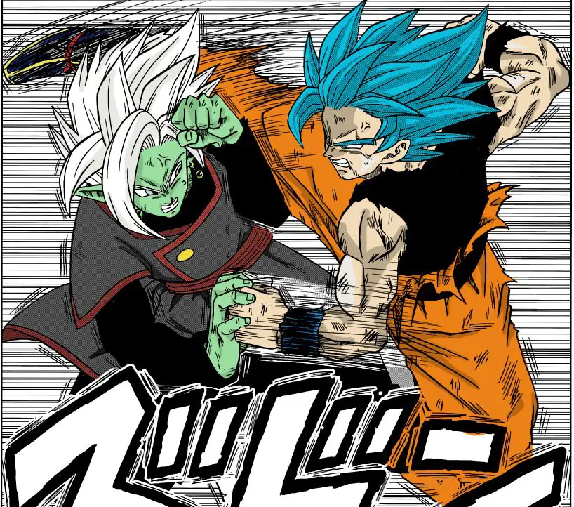 Panel manga Dragon Ball Super