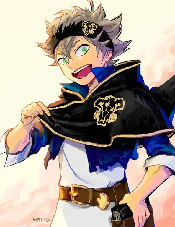 Panel manga Black Clover yang menarik dari chapter 372