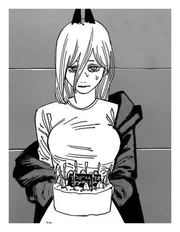 Panel menarik dari manga Chainsaw Man Panel manga Chainsaw Man