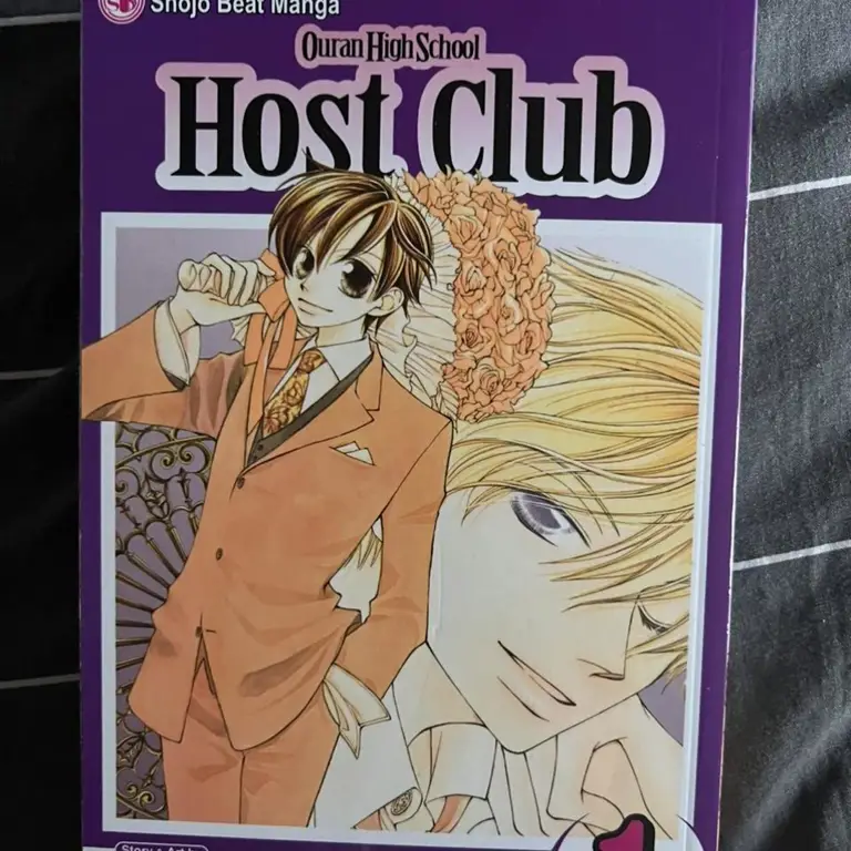 Gambar panel manga Ouran Host Club