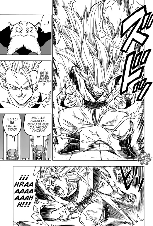 Beberapa halaman komik Dragon Ball Z