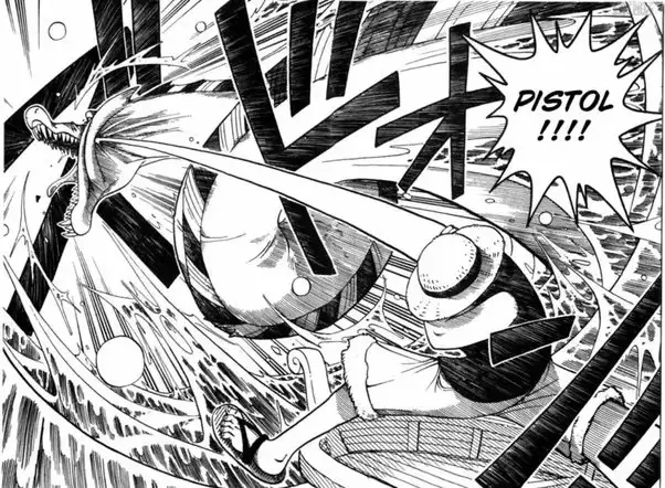 Panel-panel menarik dari One Piece chapter 1055