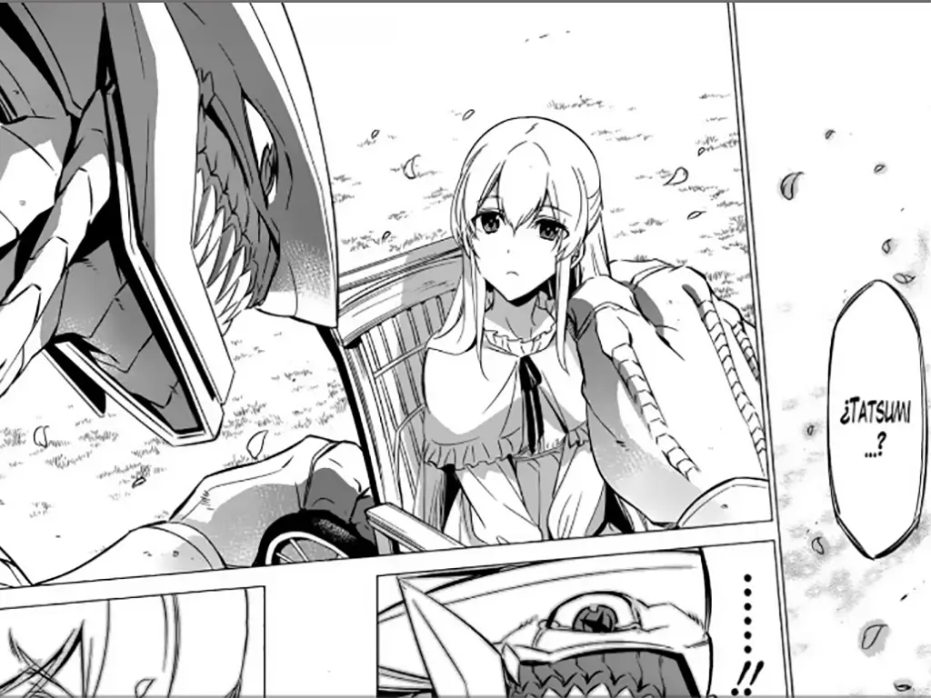 Gambar panel-panel manga Akame ga Kill