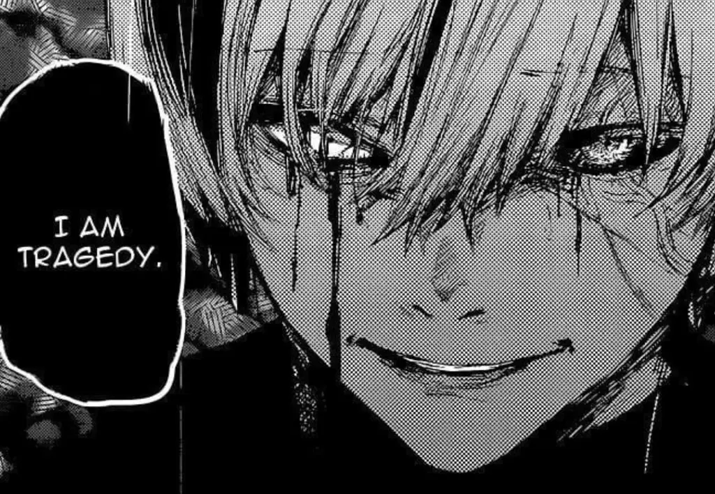 Gambar panel manga Tokyo Ghoul