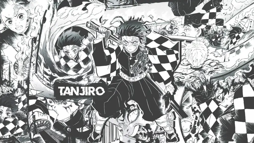 Panel-panel manga Kimetsu no Yaiba yang menarik