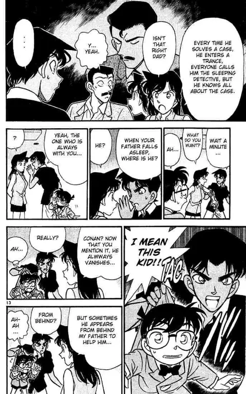 Gambar panel-panel terbaik dari komik Detektif Conan