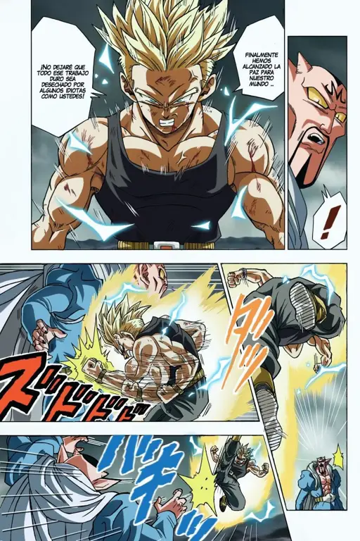 Panel-panel yang Menggambarkan Perkembangan Plot Panel-panel penting dari DBS Chapter 43