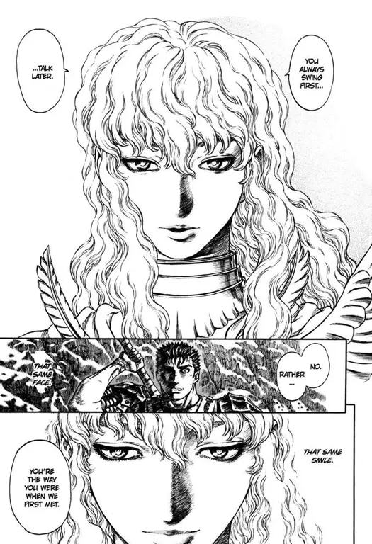 Panel manga Berserk Chapter 100