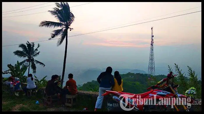 Pemandangan dari puncak Gunung Balau yang menakjubkan