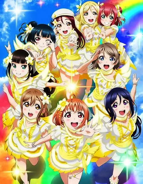 Para anggota Aqours dalam Love Live! Sunshine!!