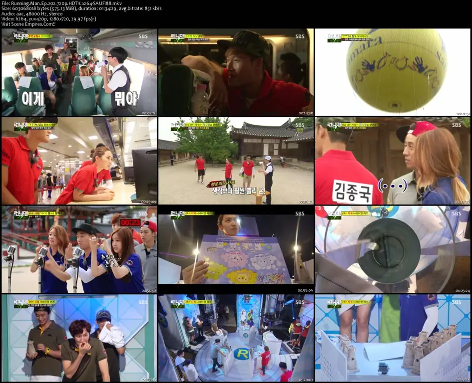 Foto para anggota Running Man di episode 200