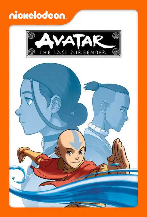 Gambar Aang dan teman-temannya dalam Bahasa Indonesia