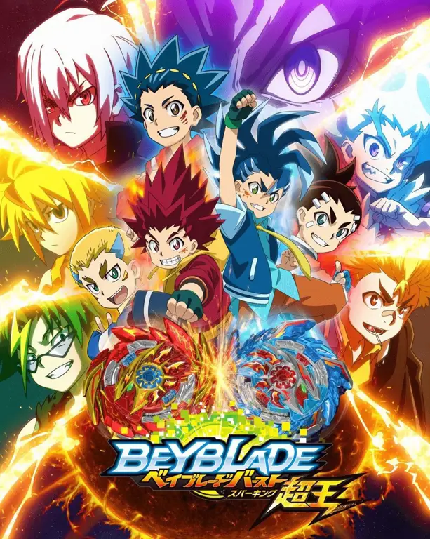 Karakter-karakter utama dalam Beyblade Burst Evolution episode 50